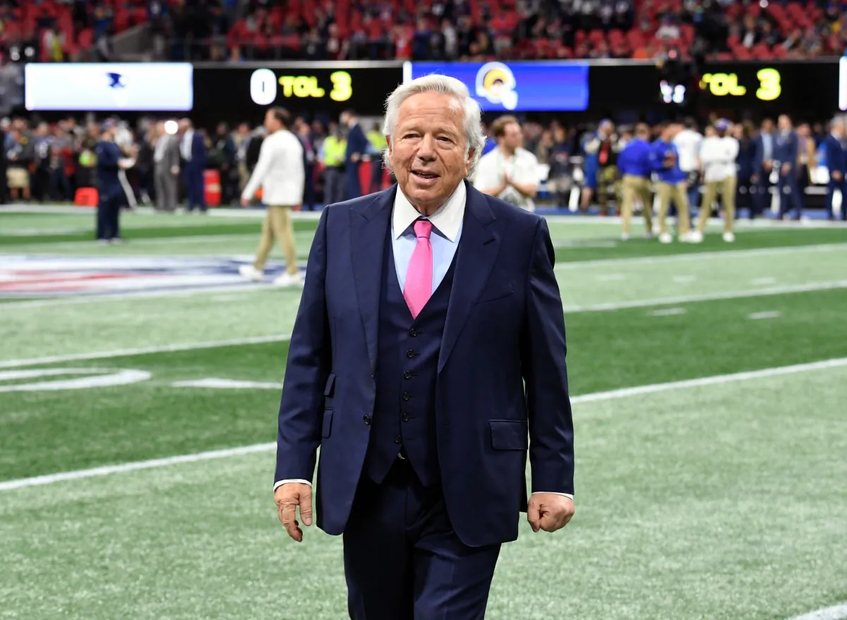 CEO of the New England Patriots Robert Kraft attends the Super Bowl LIII Pregame at Mercedes-Benz Stadium in Atlanta, Georgia, on Feb. 3, 2019. (Kevin Winter/Getty Images)