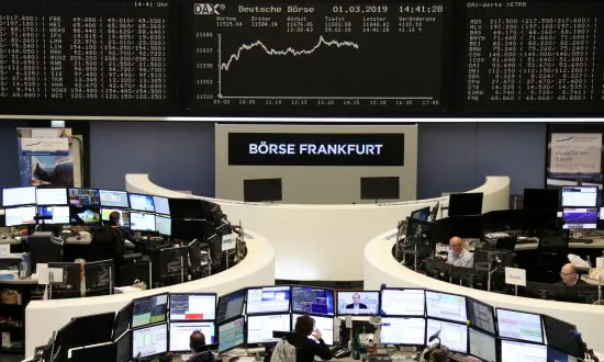 Auto Rally Powers European Stocks to Near Six-Month Peak