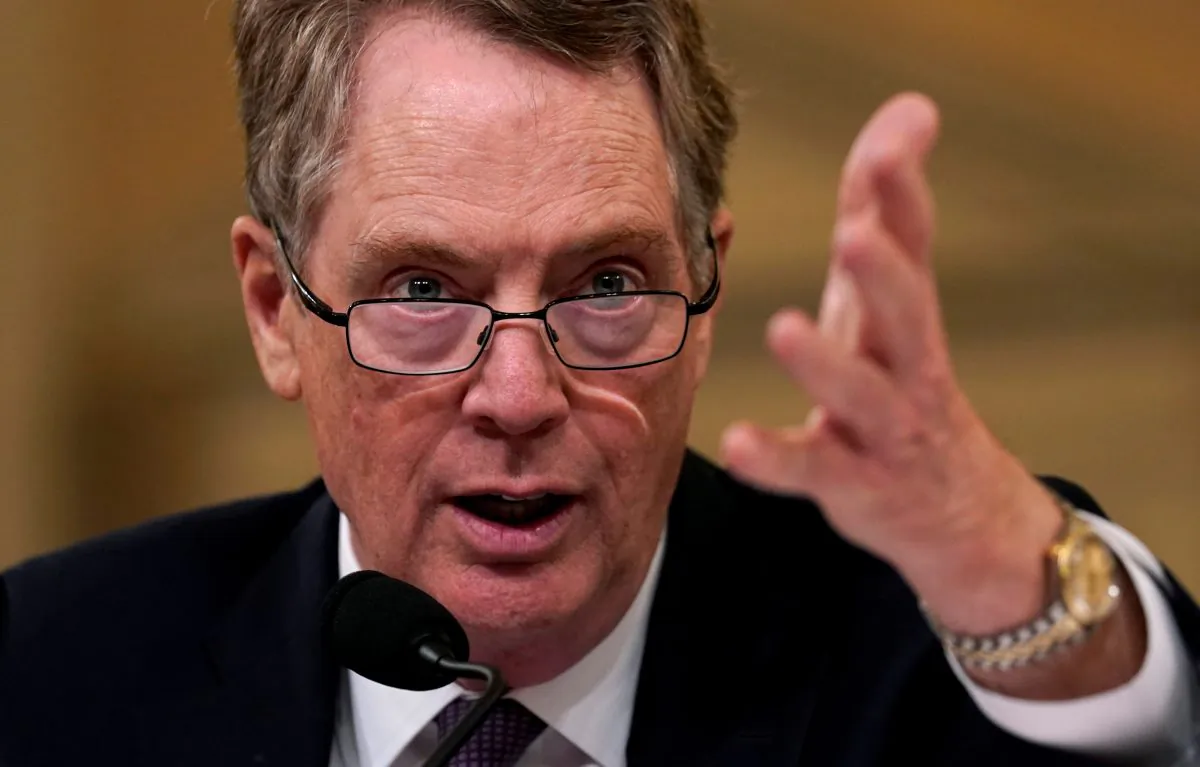 U.S. Trade Representative Robert Lighthizer on Capitol Hill in Washington D.C. on Feb. 27, 2019. (Kevin Lamarque/Reuters)