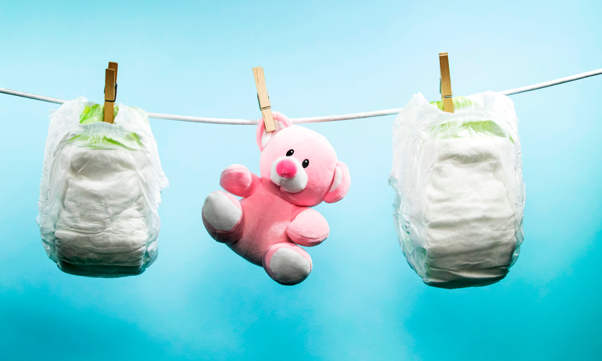 Imvelo Eco Friendly Compostable baby diaper disposal bags | Non Plastic |  Non Toxic | 6