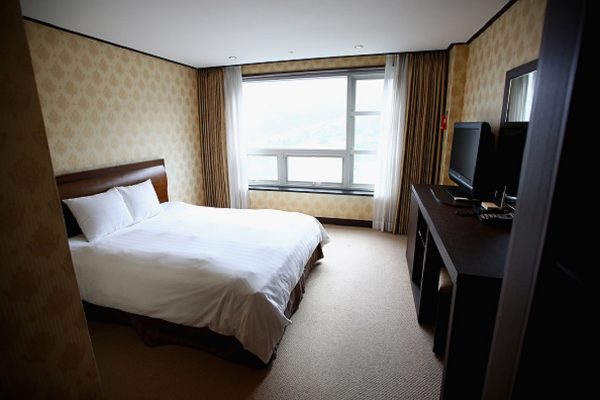 The Orient Resort Hotel media accomodation to be used for the 2018 PyeongChang Winter Olympics located at Phoenix Park Resort