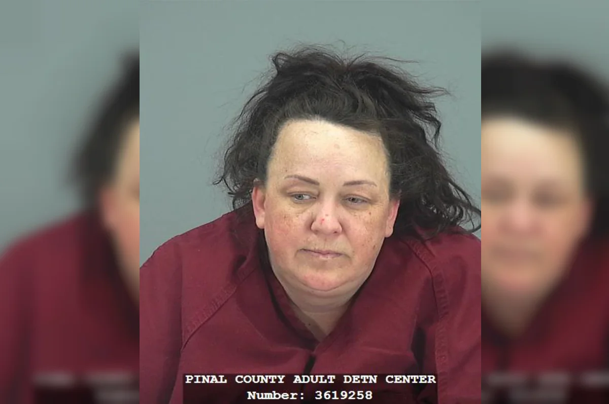 YouTube star Machelle Hackney was arrested for alleged child abuse of seven of her adoptive children. (Pinal County Jail)