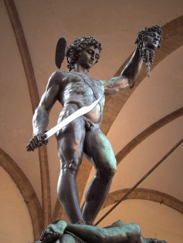 Perseus and head of Medusa