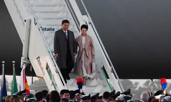Xi Arrives in Italy to Sign Landmark Deal as EU Mulls Stronger Action Against China