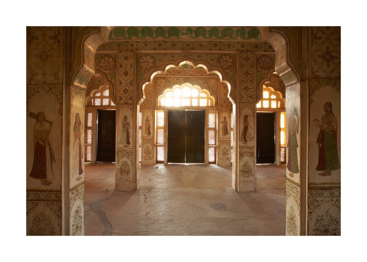 Interior of the Mehrangarh Fort, Jodhpur, India. (Neil Greentree)