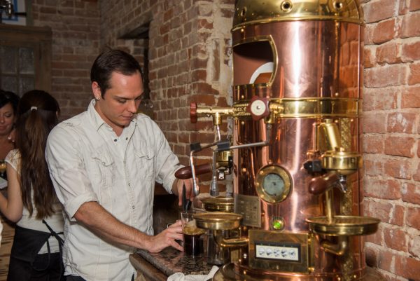 Steampunk Coffee Roasters making espresso.jpg (1)