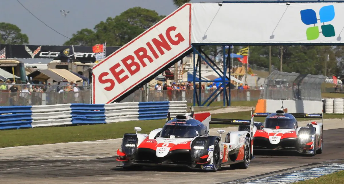 Nothing could match the speed of the Toyota TS050 Hybrids, which finished 1–2 in the WEC 1,000 Miles of Sebring on March 15 in Sebring, Florida. (Chris Jasurek./Epoch Times)