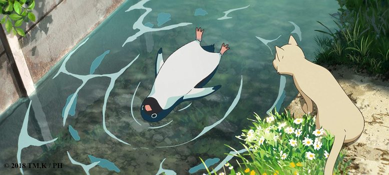 floating penguin