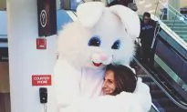 Man Brings Back Bunny Costume Theme For 20th Wedding Anniversary