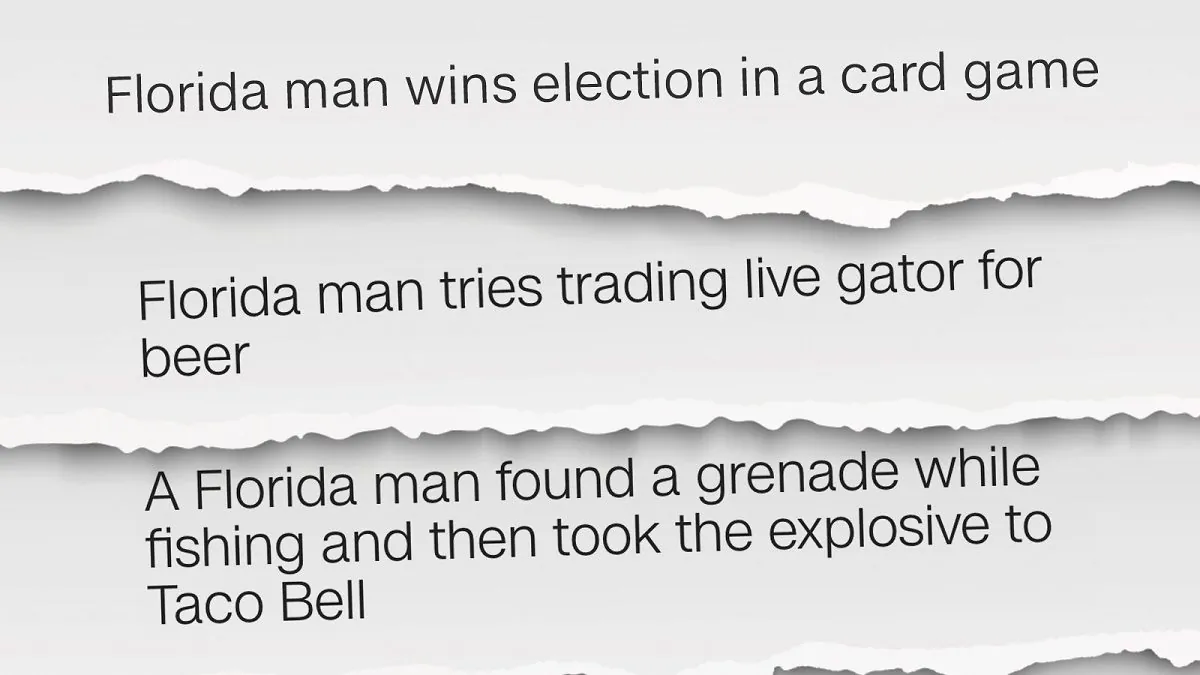 Florida has earned a reputation for being home to some colorful characters -- most notably the "Florida man," on March 22, 2019. (CNN)