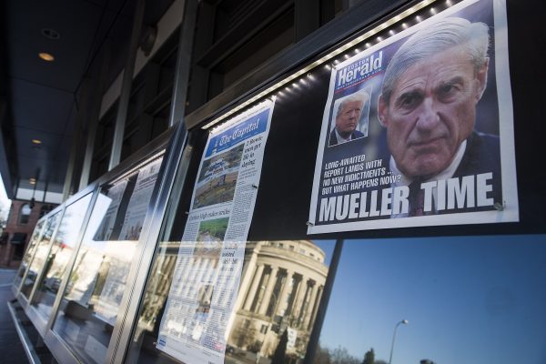 Newspaper front pages from around the nation are on display at the Newseum