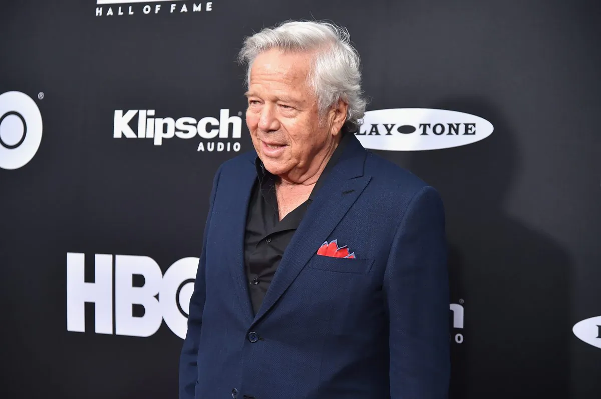 New England Patriots owner Robert Kraft attends the 33rd Annual Rock & Roll Hall of Fame Induction Ceremony at Public Auditorium on April 14, 2018 in Cleveland, Ohio.  (Theo Wargo/Getty Images For The Rock and Roll Hall of Fame)