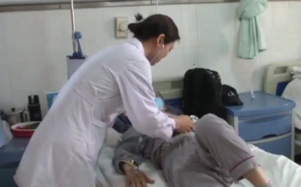 Cancer maggot treatment