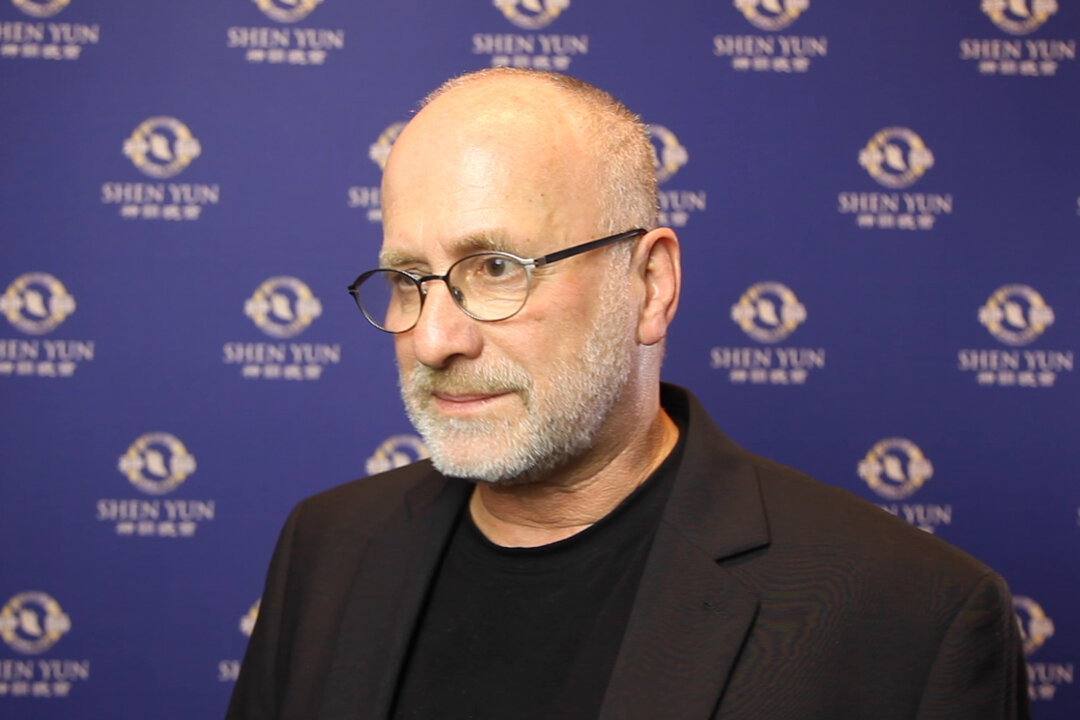 Axel Retz, a well connected German journalist, enjoyed Shen Yun Performing Arts at Berlin's Deutsche Oper, on March 16, 2019. (NTD Television)