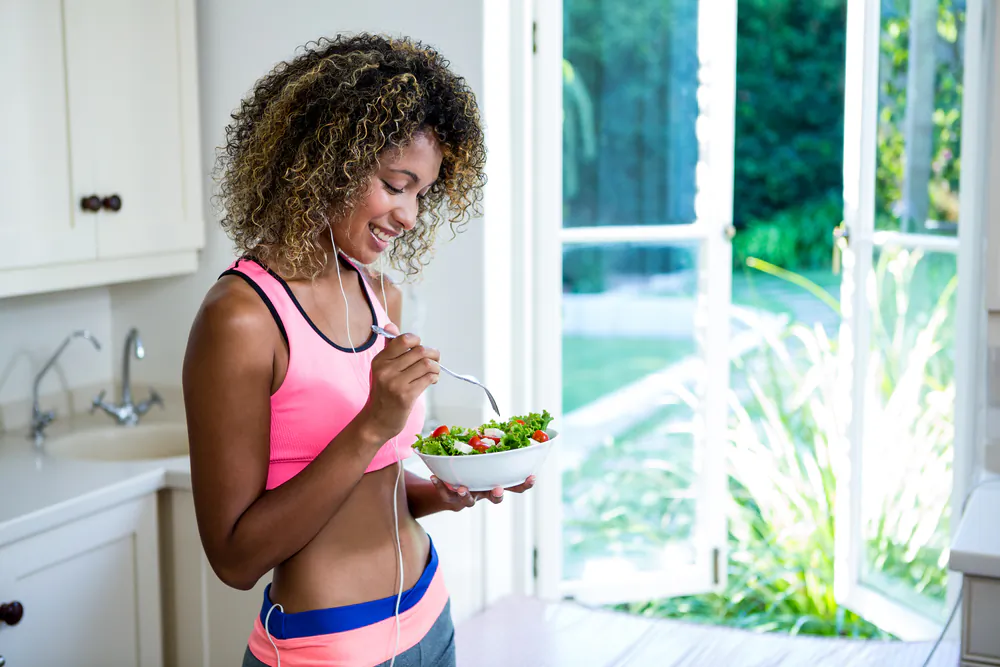 If you're not satisfied with your weight you may want to consider how you cook your food and how well you digest it as possible factors. (Wavebreakmedia/Shutterstock)