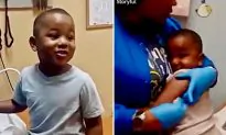 Nurse Has Ingenious Method of Giving Children Shots