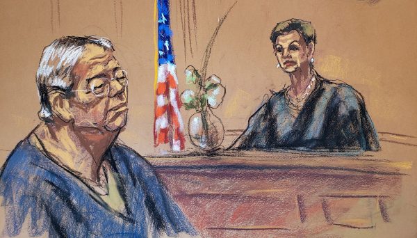 Chi Ping Patrick Ho sentenced in a bribery trial by District Judge Loretta Preska in New York