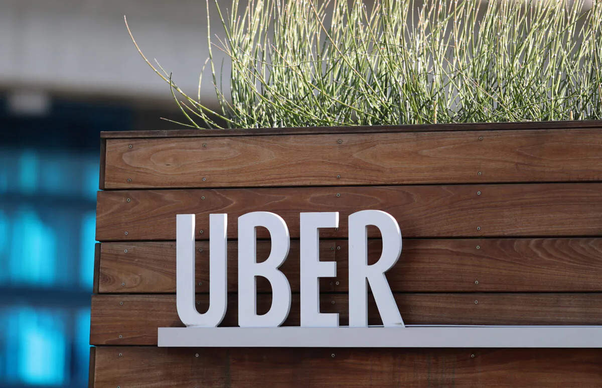 The Uber Hub is seen in Redondo Beach, Calif., on March 25, 2019. (Lucy Nicholson/Reuters)