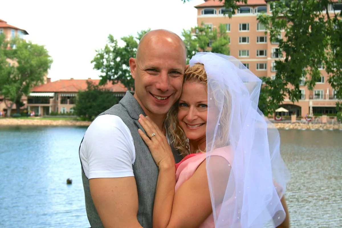 Evan and Susan Money after wedding #19 in Colorado Springs, Colorado. (Courtesy of Evan and Susan Money)