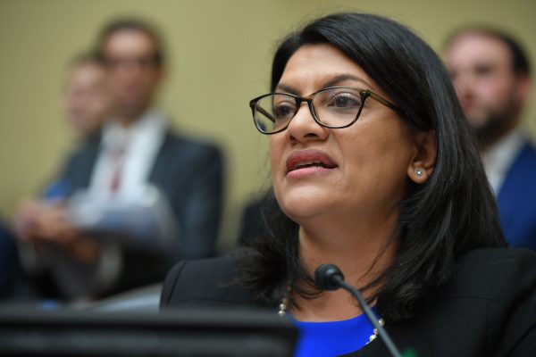Rep. Rashida Tlaib in the Rayburn House Office Building on Capitol Hill