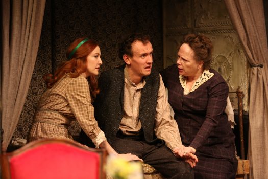 Sarah Street, Ed Malone, and Maryann Plunkett JUNO AND THE PAYCOCK