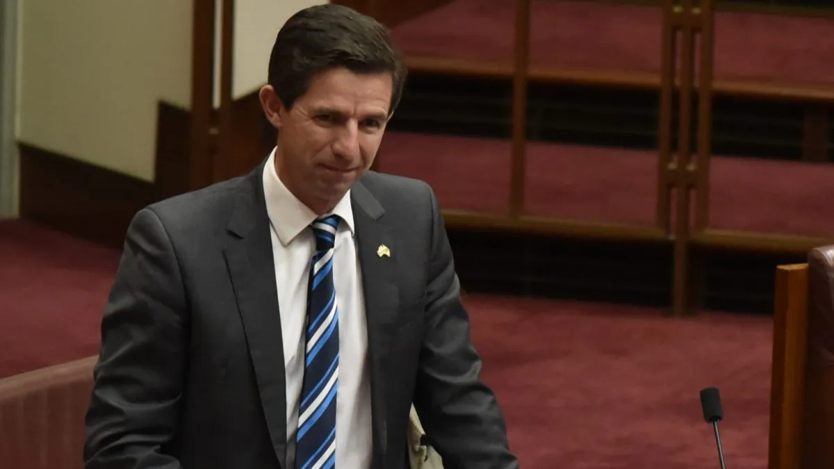 Senator Simon Birmingham at Parliament House on November 28, 2017 in Canberra, Australia. (Michael Masters/Getty Images)