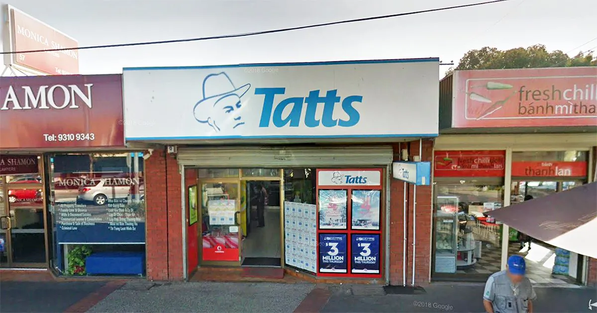 One lucky Oz Lotto entrant won the division one prize twice after buying one of the tickets at Winning Lotteries, in Greater Melbourne, Australia, on April 2018. (Google Maps Street View/Screenshot)