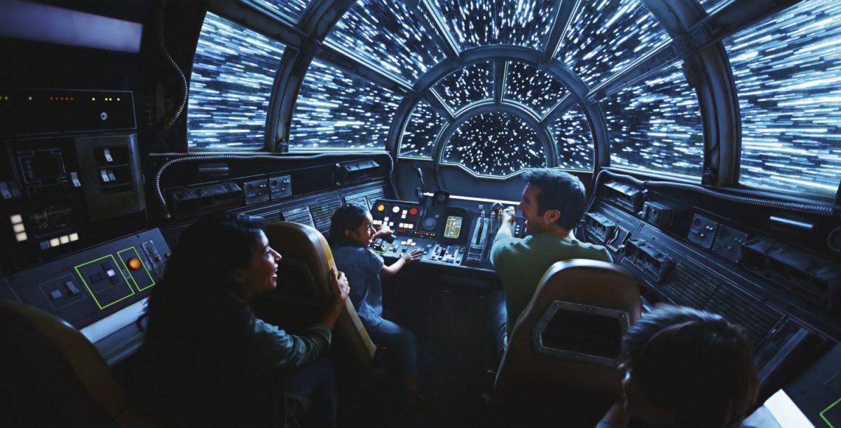 Inside Millennium Falcon