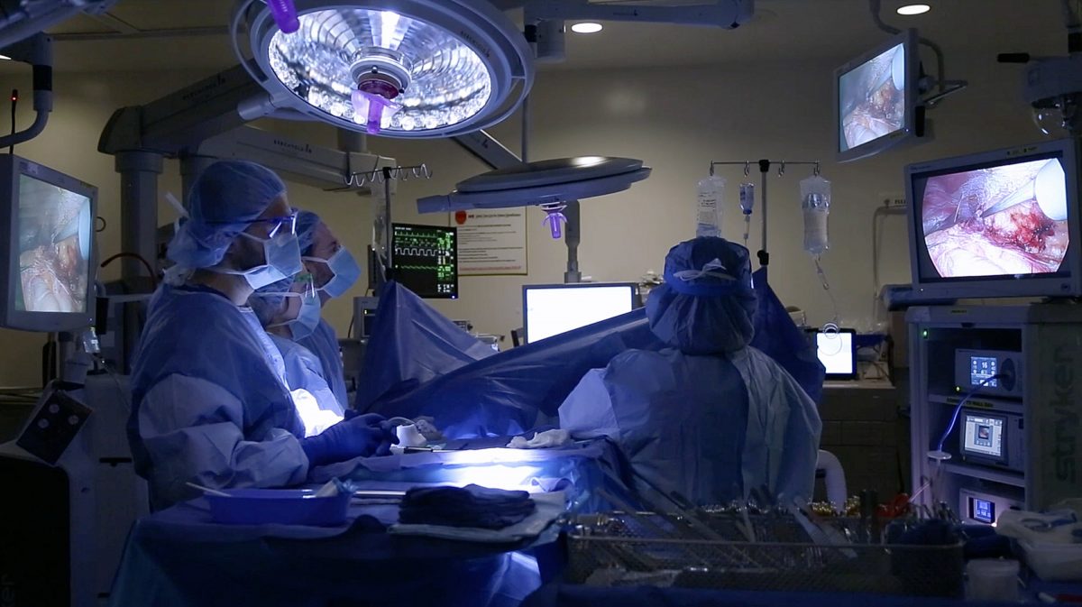 Surgeons operate on Nina Martinez