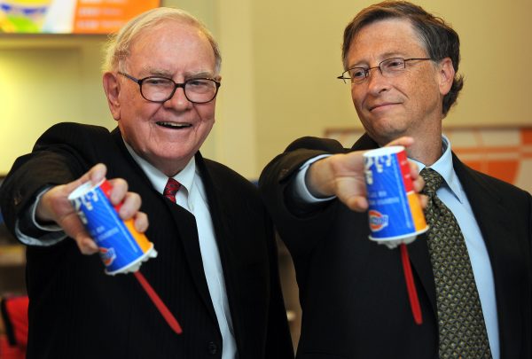 Warren Buffett and Bill Gates flip over their Blizzard