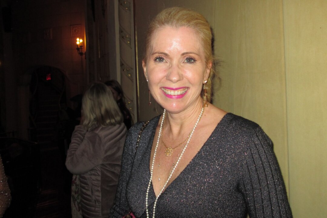 Jeannette Hahn enjoyed Shen Yun at The Granada Theatre in Santa Barbara, California, on March 29, 2019. (Marie-Paul Baxiu/The Epoch Times)