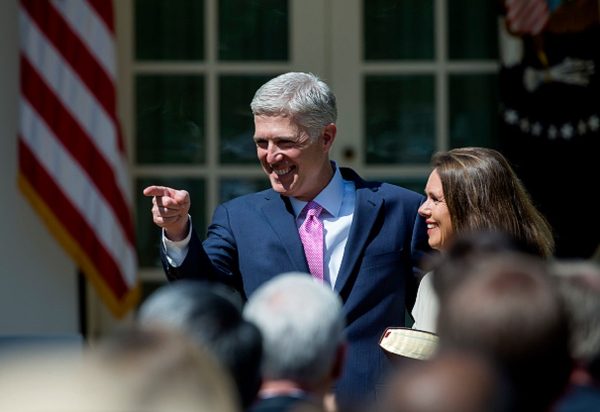 U.S. Supreme Court Justice Judge Neil Gorsuch points