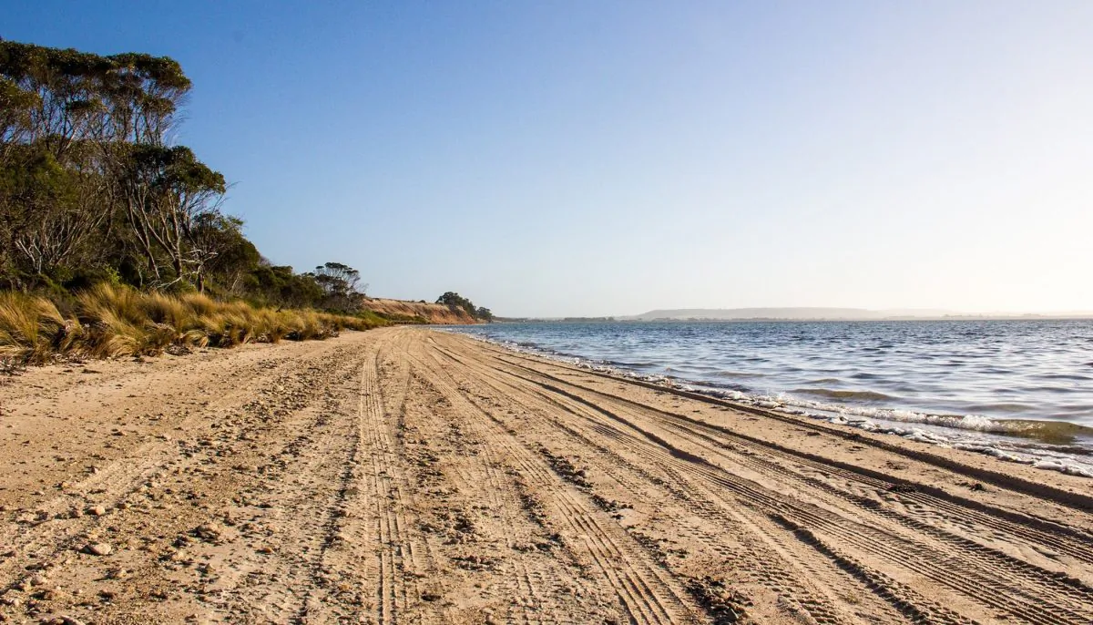 A beach in a stock photo. (Pixabay)