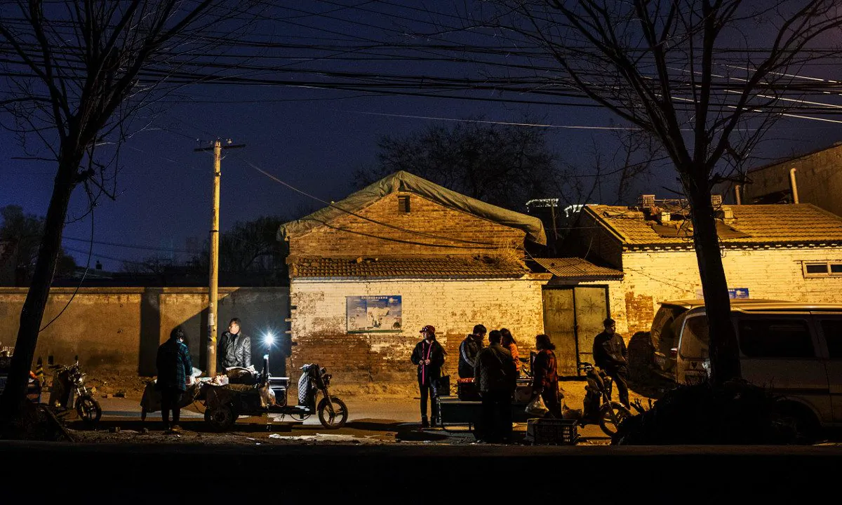 A Chinese night market. (Kevin Frayer/Getty Images)