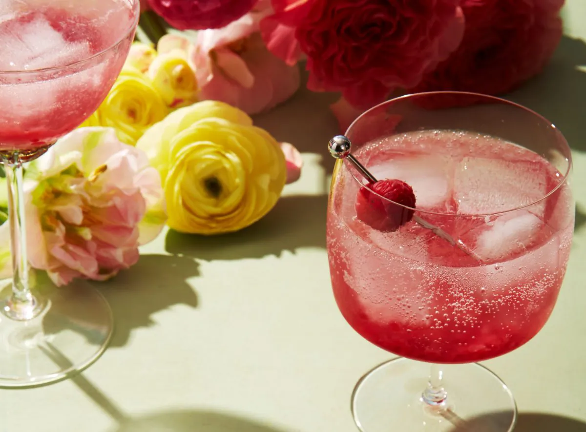 Raspberry Hibiscus Jam Shrubs. (Doan Ly)