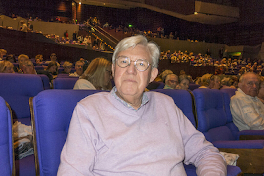 Didier Debusschere enjoyed Shen Yun in Nice, France, on March 31, 2019. (The Epoch Times)