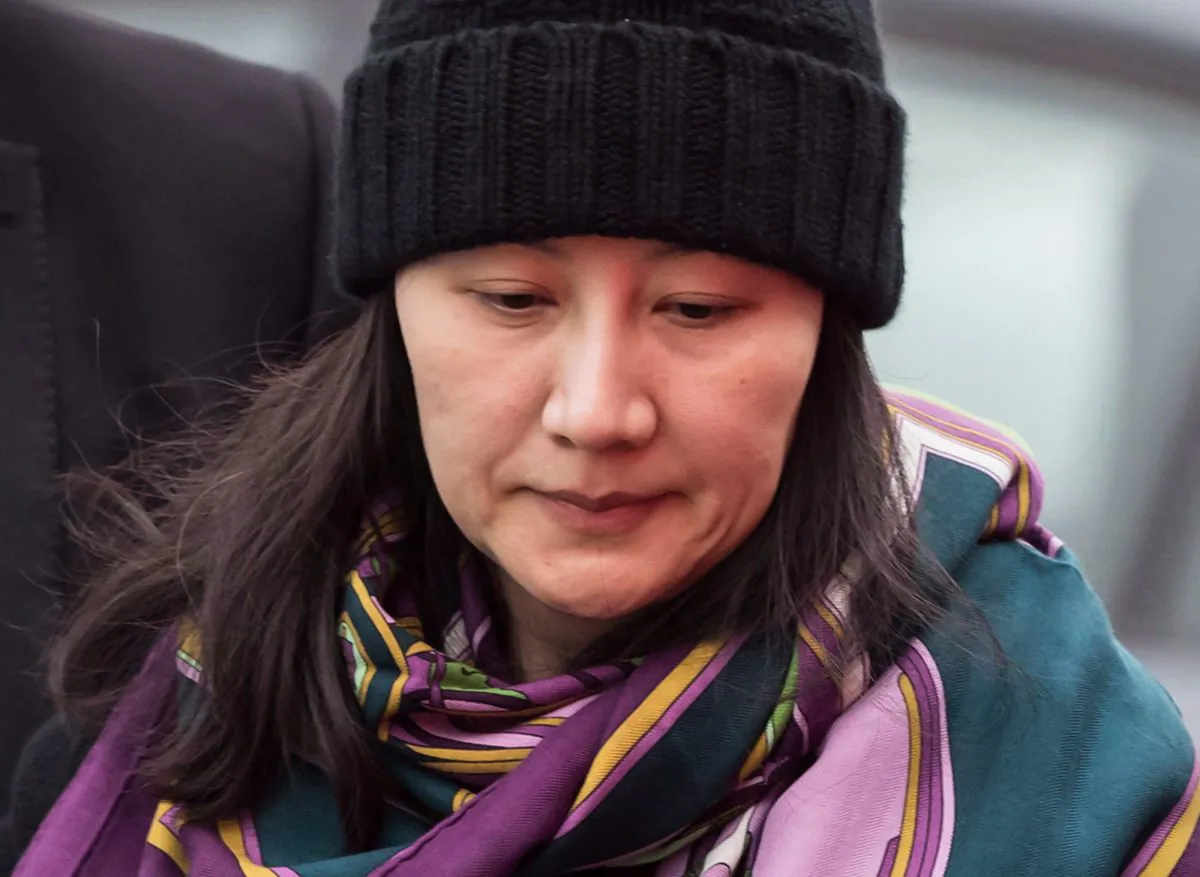 Huawei chief financial officer Meng Wanzhou arrives at a parole office, in Vancouver on Dec. 12, 2018. On April 3, The U.S. Senate Foreign Relations Committee is set to discuss a resolution commending the Canadian government for upholding the rule of law in Meng's arrest. (The Canadian Press/Darryl Dyck)