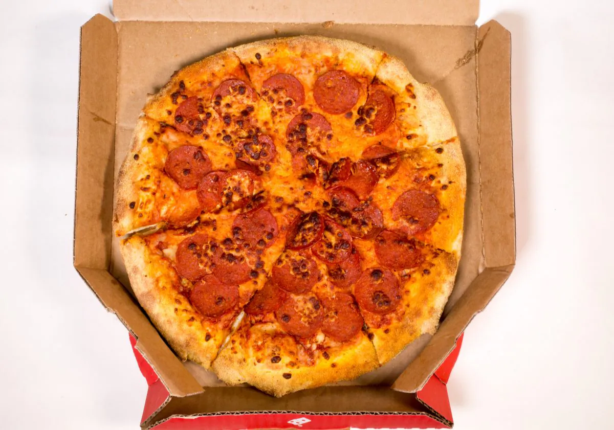 Pizza, delivered. (Matt Cardy/Getty Images)