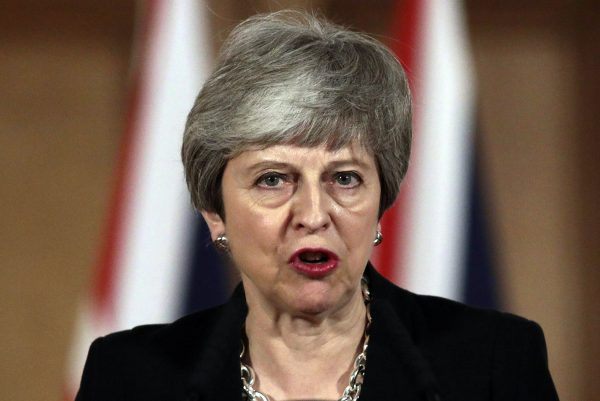 Britain's Prime Minister Theresa May