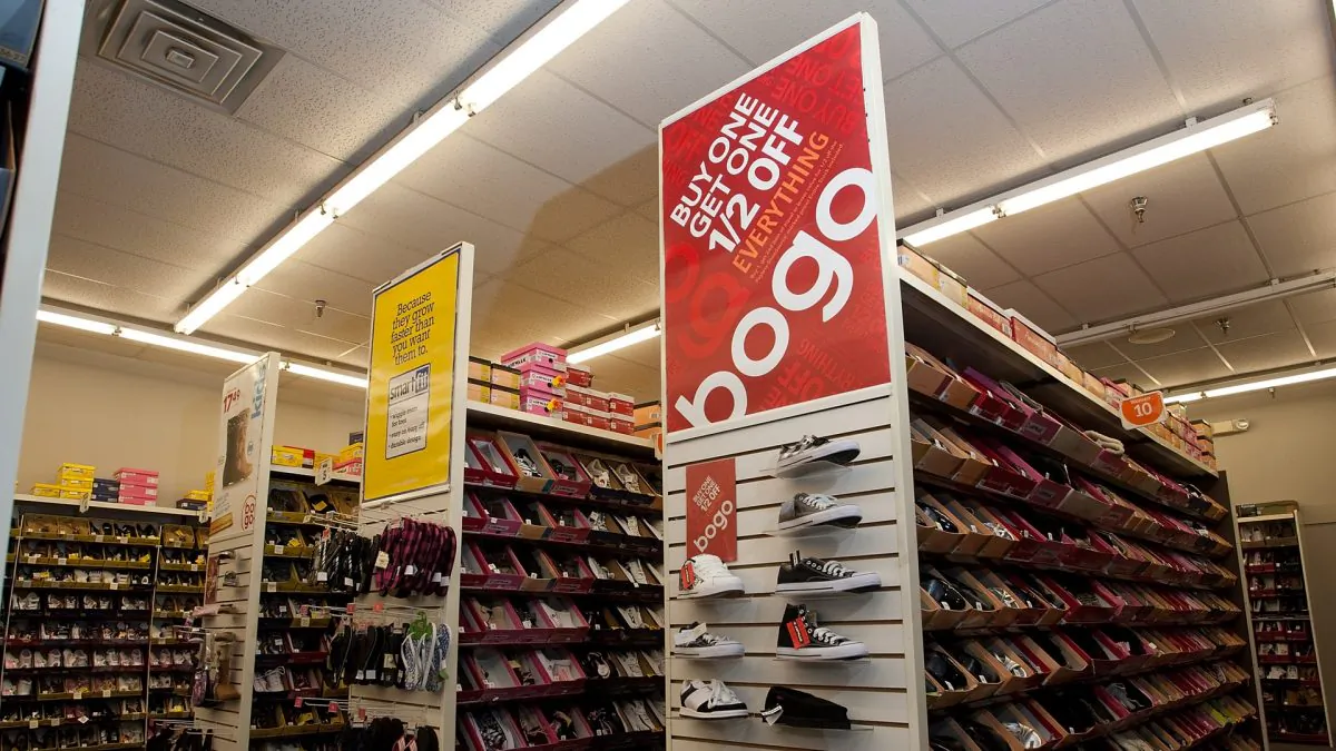 Image of a Payless shoe store. (Joey Foley/Getty Images for Payless ShoeSource)