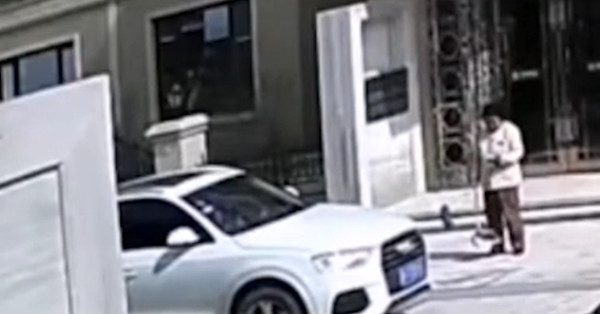 Woman hit by car and beat