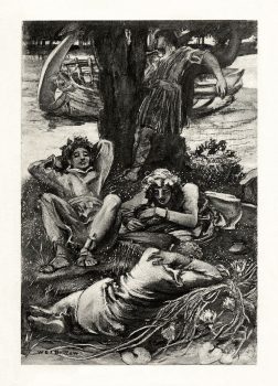 W.E.F._Britten_-_The_Early_Poems_of_Alfred,_Lord_Tennyson_-_The_Lotos-Eaters