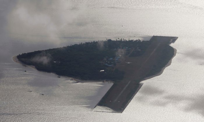 A view of Philippine-occupied (Pagasa) Thitu island in the disputed South China Sea on April 21, 2017. (Erik De Castro/Reuters)
