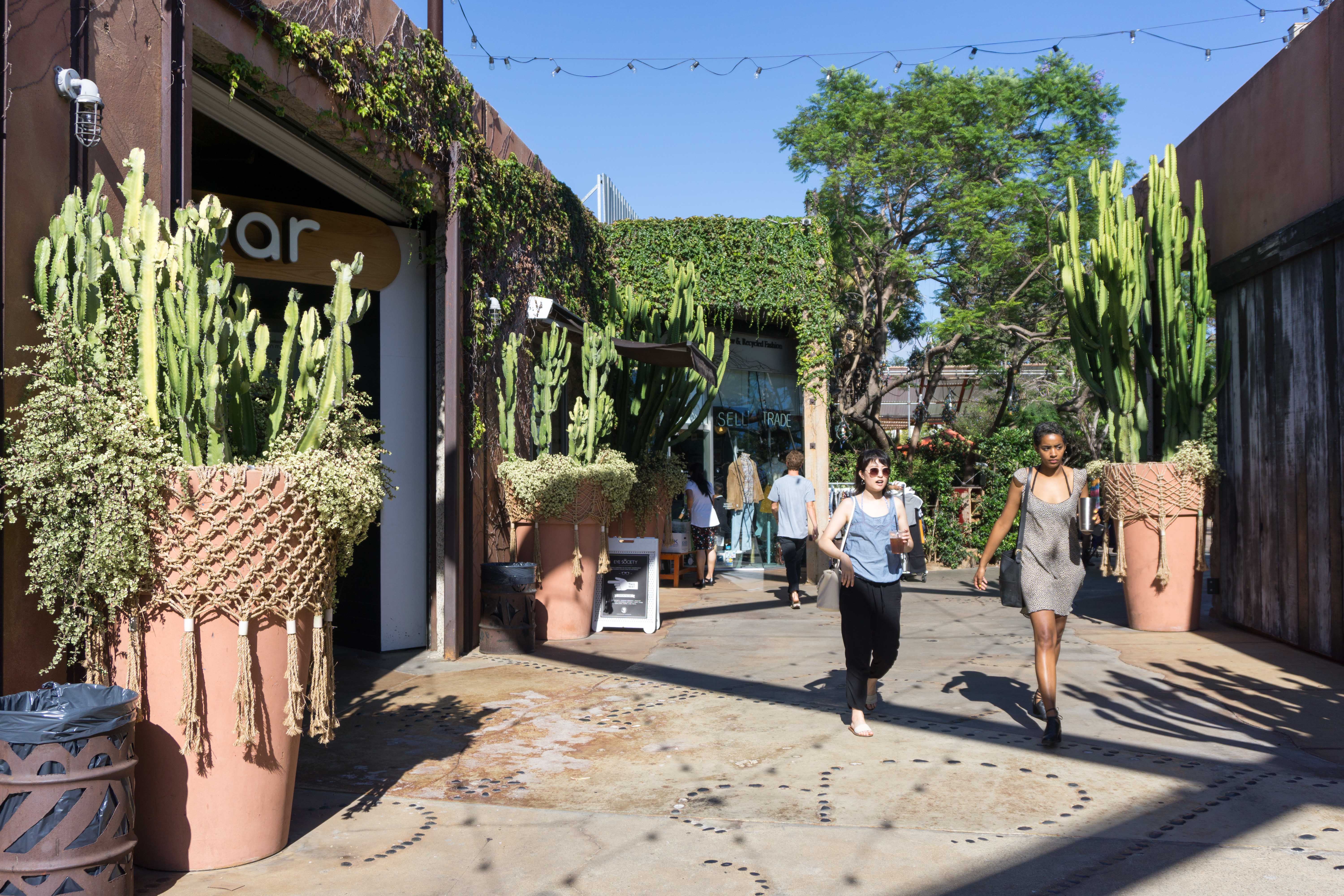 In Costa Mesa, California, a Shopping Mall That Thinks Small