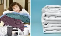 Upgrade Your Laundry Routine With an Awesome Hack for Folding Fitted Sheets