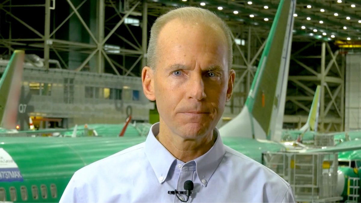 Boeing CEO Dennis Muilenburg