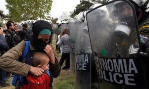 Greek Police Fire Tear Gas at Migrants as Border Convoy Grows