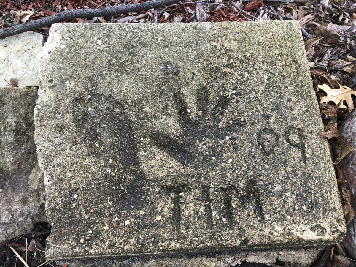 Slab of concrete Timmothy Pitzen