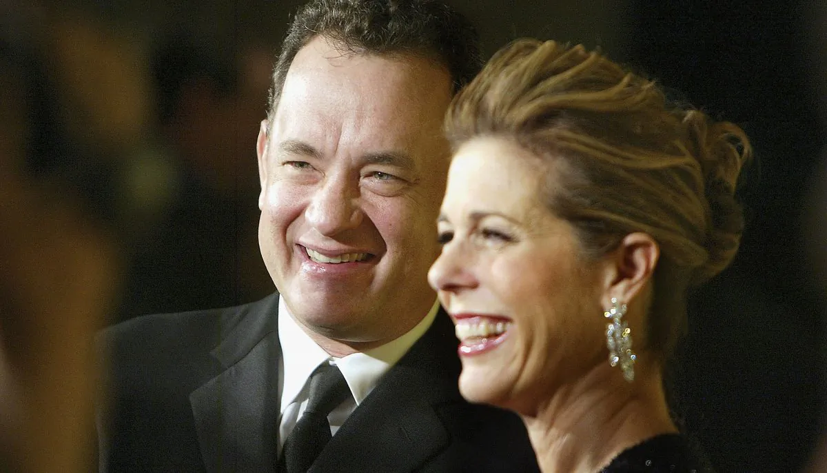 Tom Hanks and wife, actress Rita Wilson, in a file photo. (Getty Images | Kevin Winter)