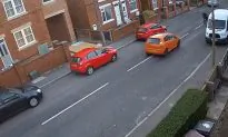 Biker Deliberately Knocks Side Mirrors, Then Is Allegedly Rammed Into a Parked Car by Angry Driver